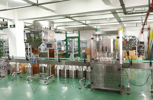 星火罐裝開心果灌裝機(jī)設(shè)備展示