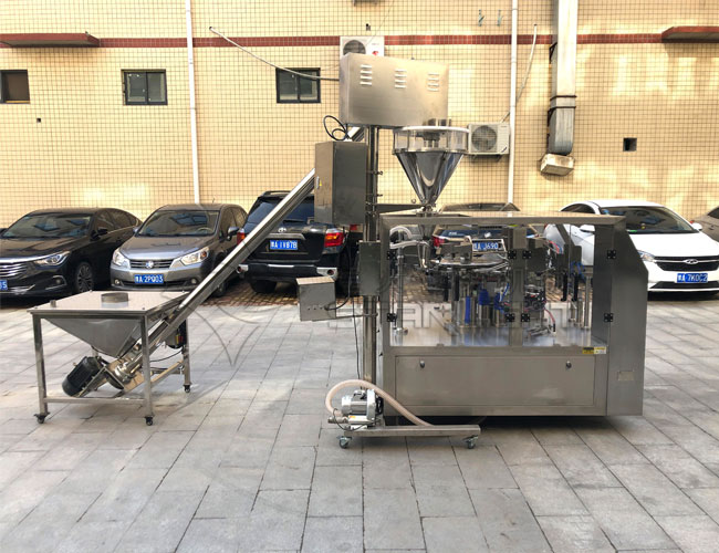 星火自動化調(diào)味品包裝設備展示