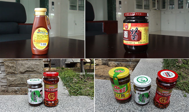 自動化烤肉醬灌裝機械設備樣品實拍