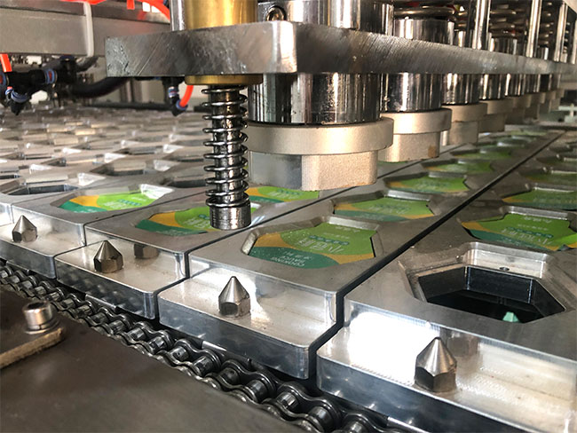 快餐速食自動封口機細節(jié)展示