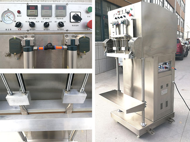 星火食品抽真空封口機(jī)設(shè)備展示